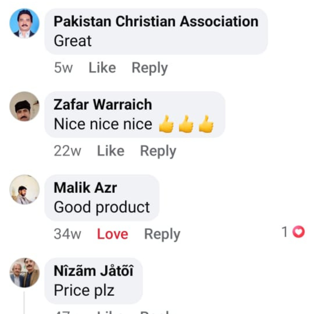 Customer review screenshot