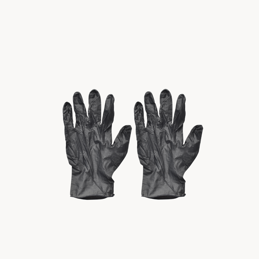 Black Silicone Gloves – 5 Pairs