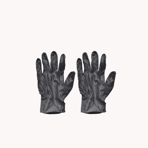 Black Silicone Gloves – 5 Pairs