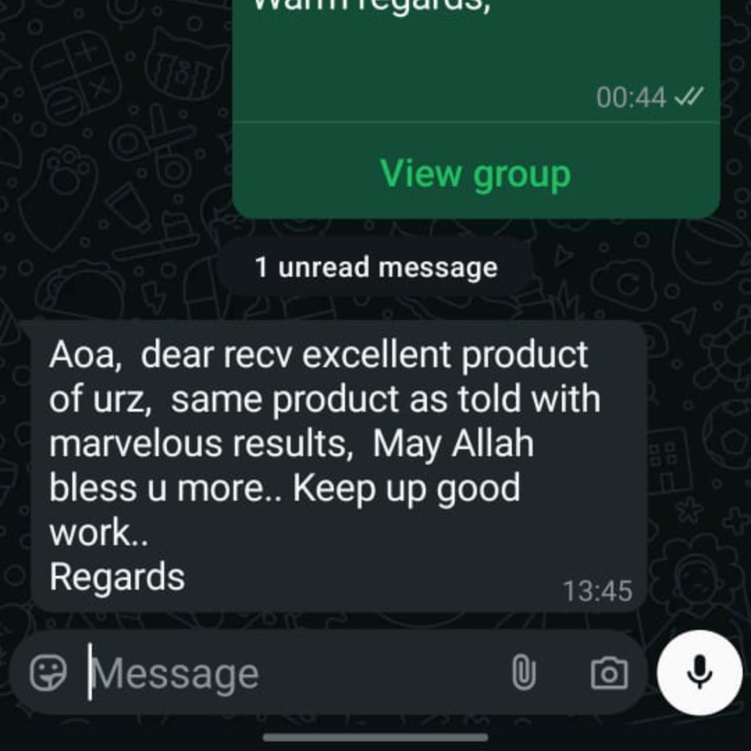 Customer review screenshot