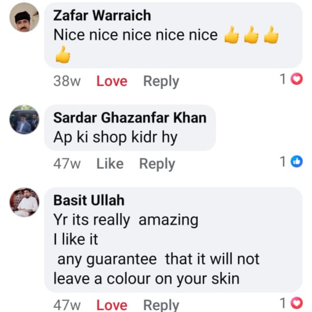 Customer review screenshot