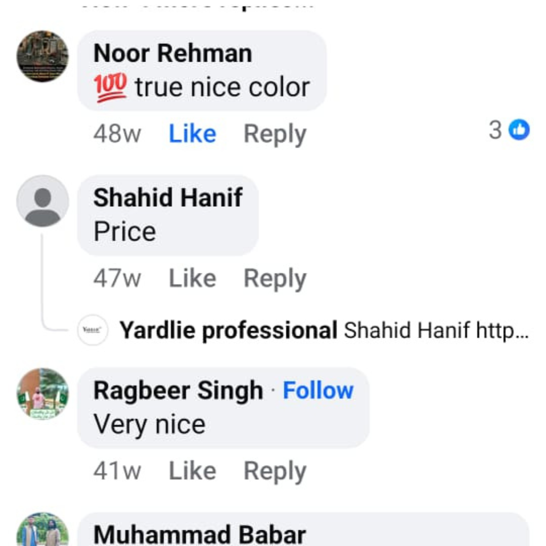 Customer review screenshot