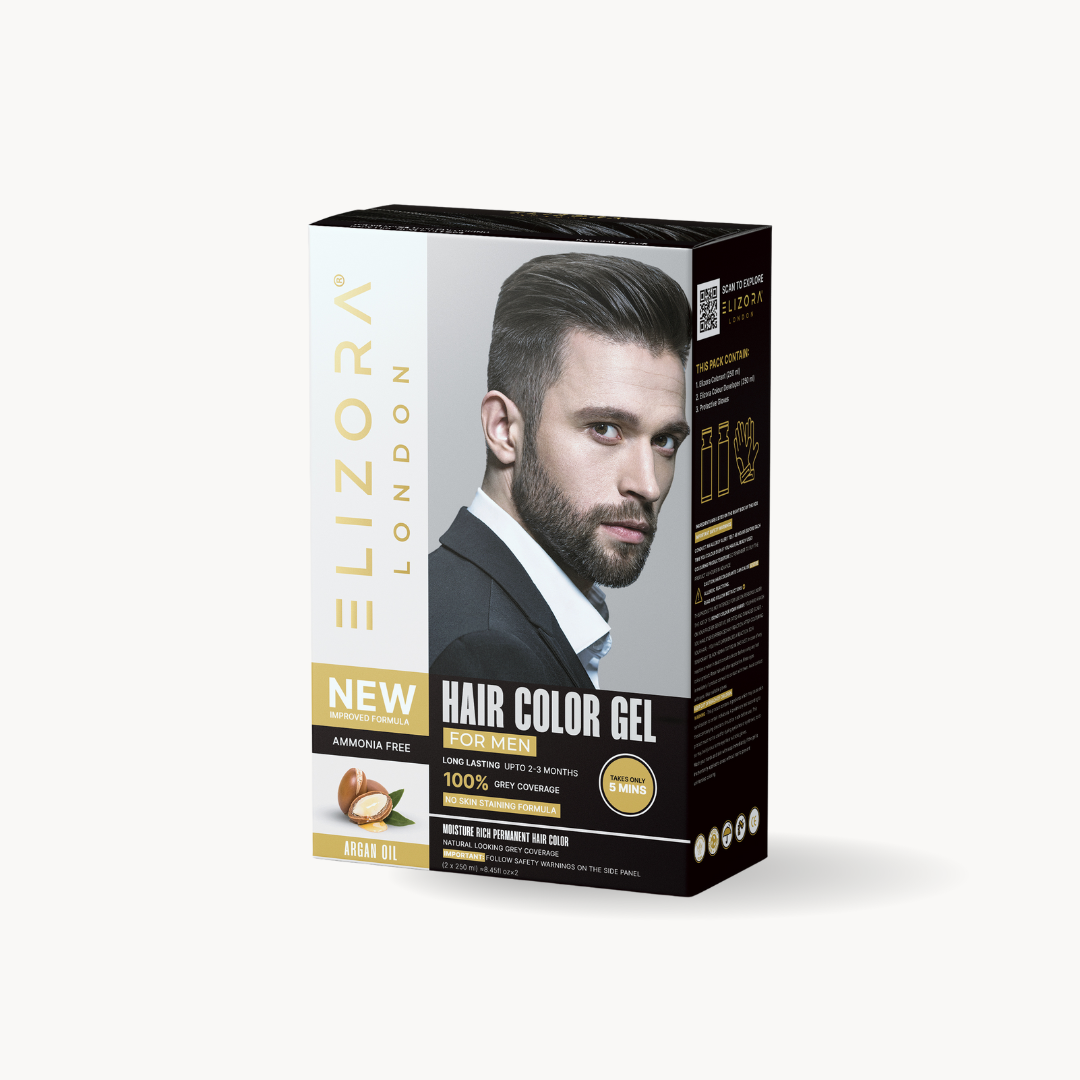 Elizora Hair Colour Gel Natural Black