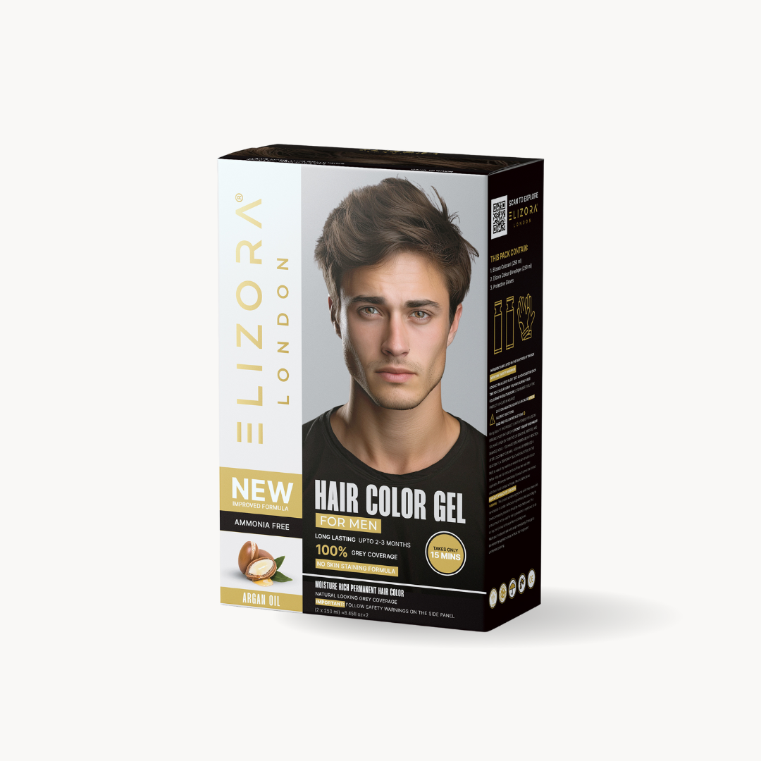 Elizora Hair Colour Gel Dark Brown