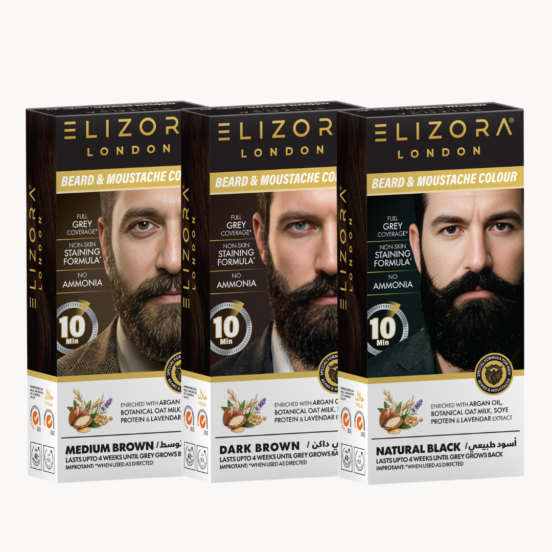 Buy 3 Elizora Beard & Moustache Colour Cream