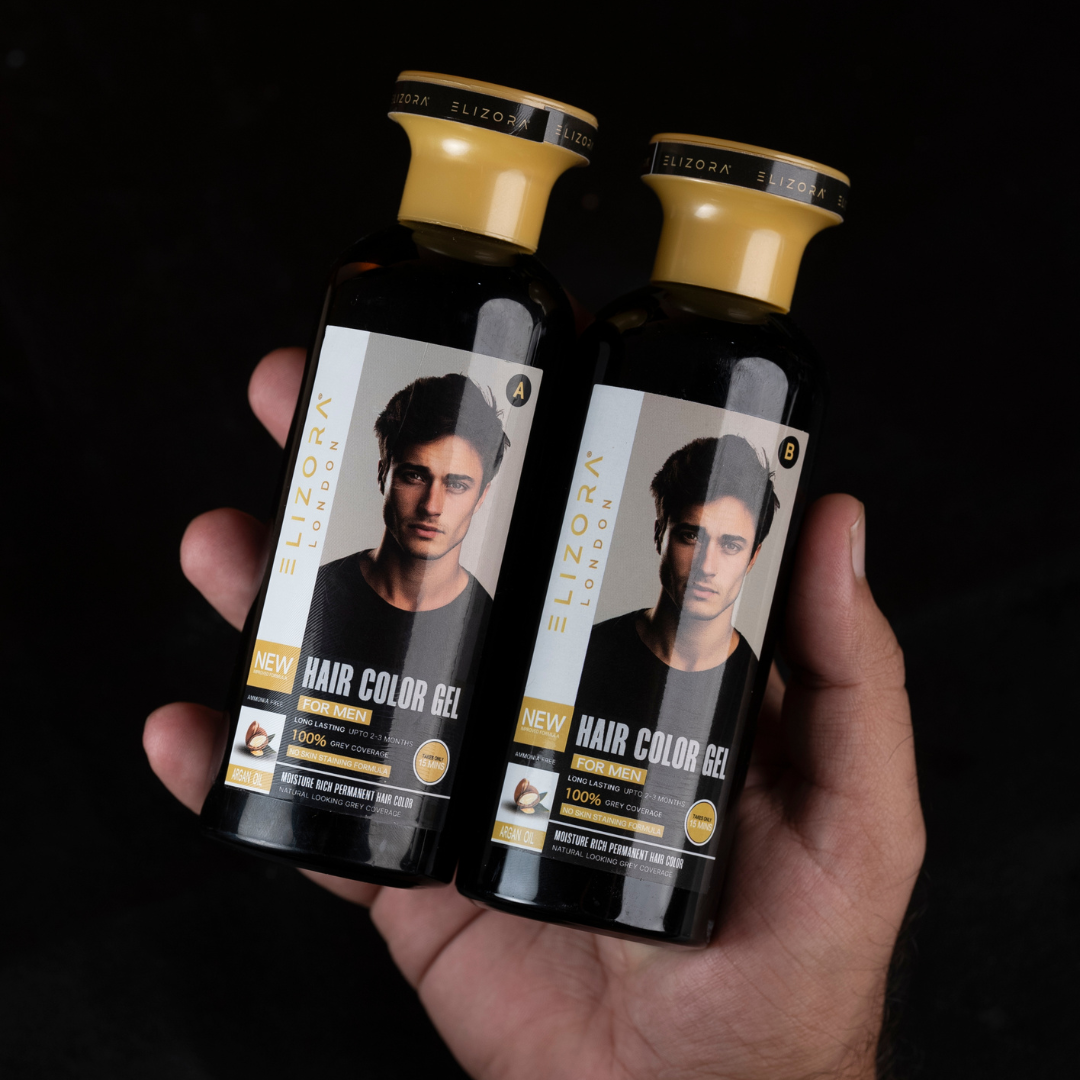 Elizora Hair Color Gel For Men 500ML
