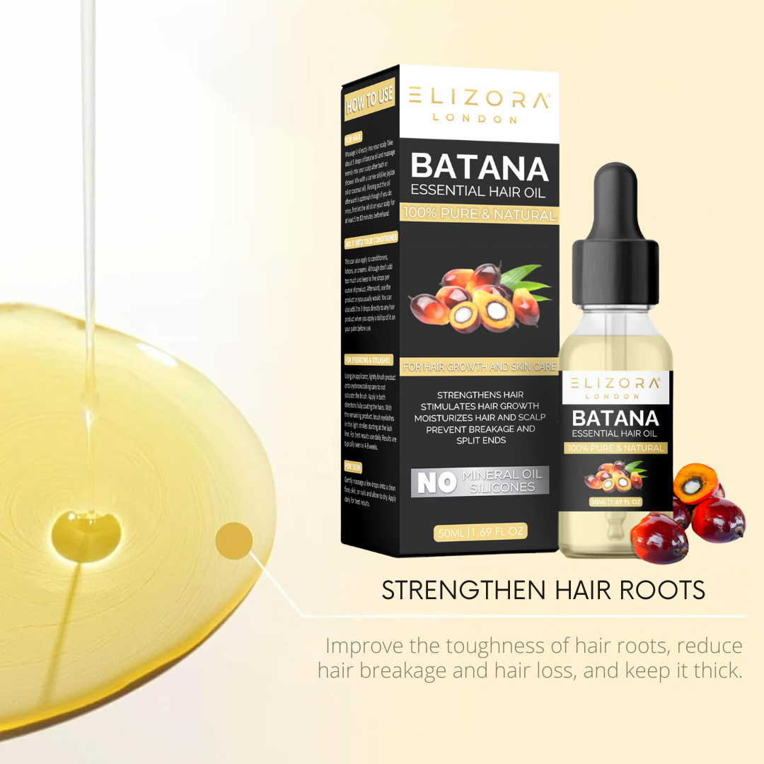 Batana Essential Hair Oil - For Hair Growth & Skin Care