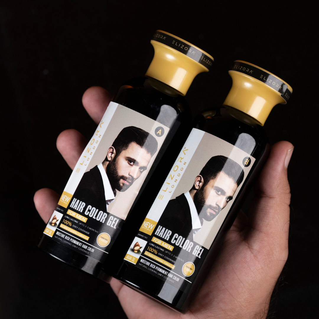 Elizora Hair Color Gel For Men 500ML