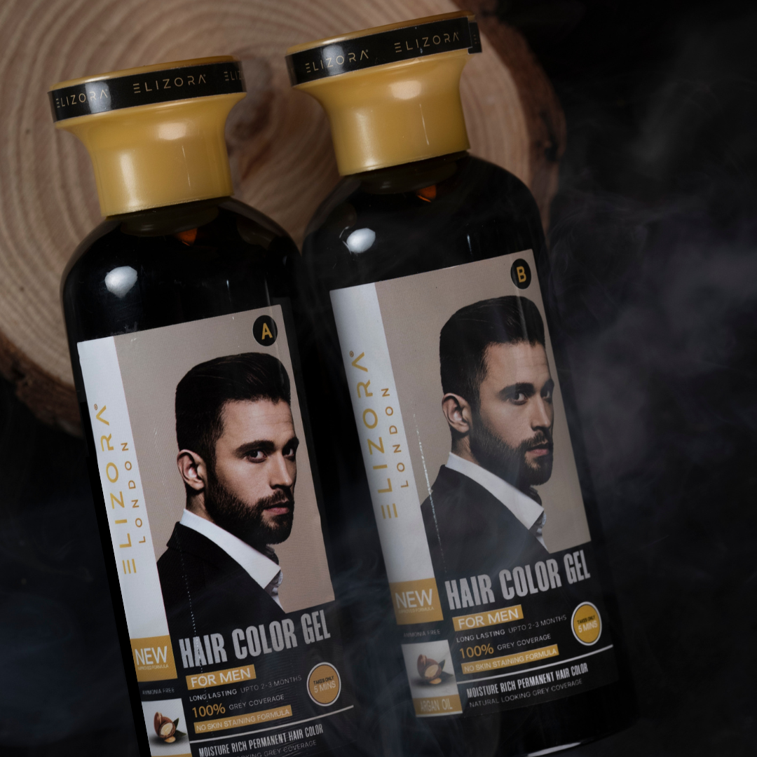 Elizora Hair Color Gel For Men 500ML