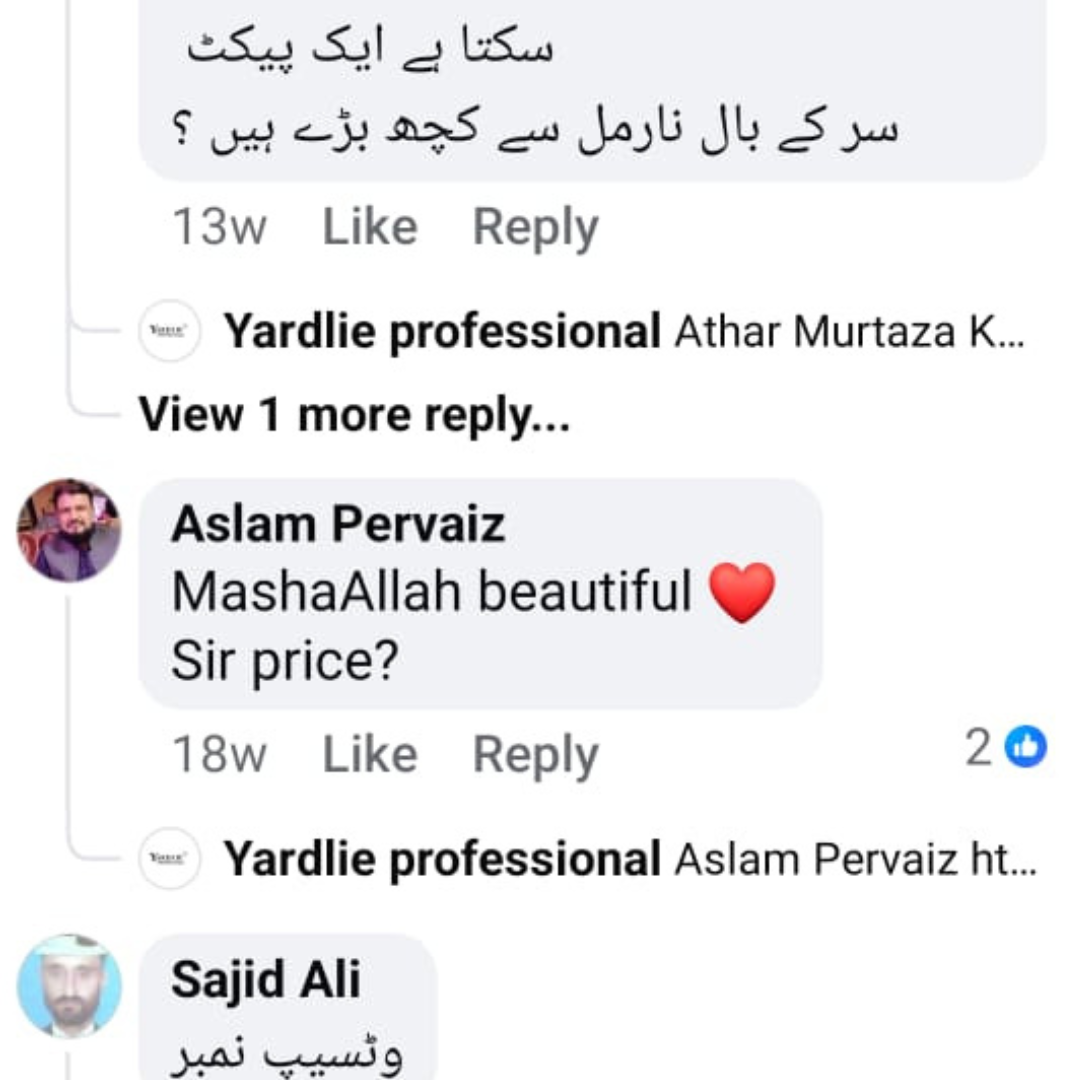 Customer review screenshot