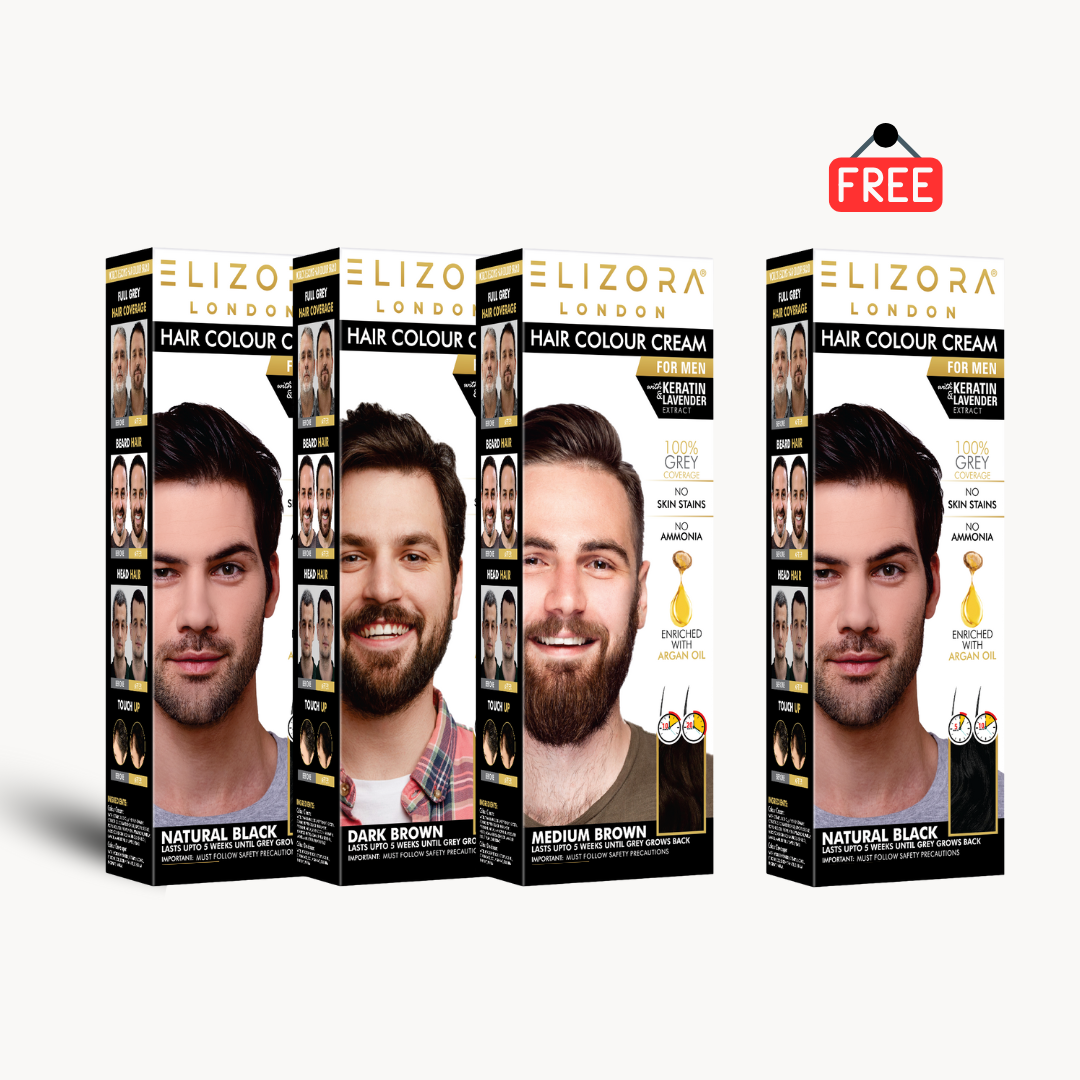 Buy 3 Elizora Hair Colour Cream & Get 1 Elizora Hair Colour Cream FREE