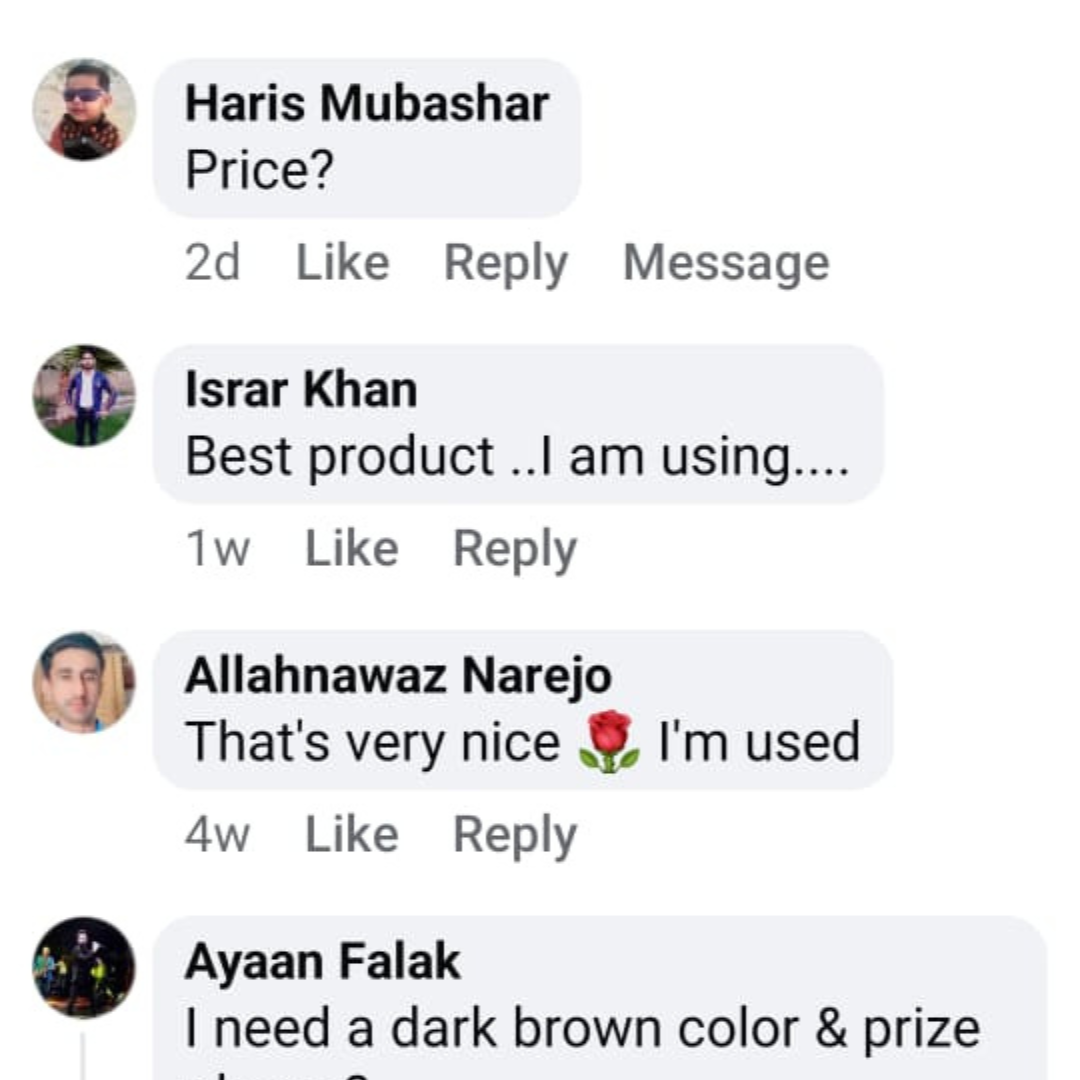 Customer review screenshot