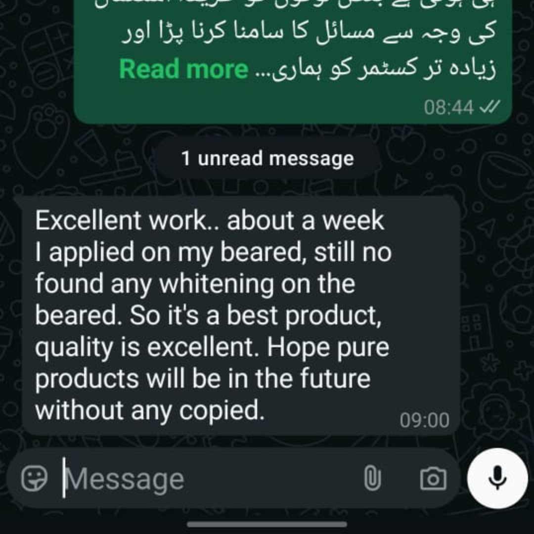 Customer review screenshot
