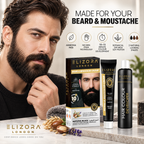 Elizora Beard & Moustache Colour Cream (For Men)