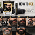 Elizora Beard & Moustache Colour Cream (For Men)